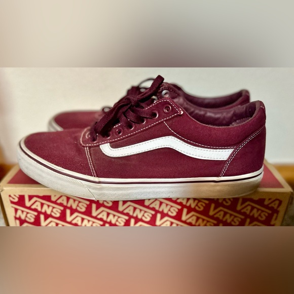Vans low top - maroon - size 12 - Picture 1 of 5